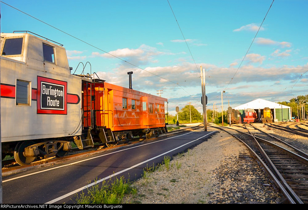 Cabooses on the side track